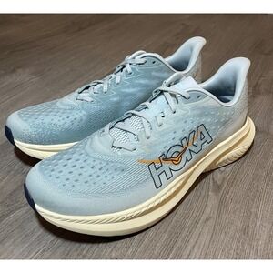 HOKA Mach 6 Men's Size 12D Blue Orange Running Shoes NEW 1147790 / CLRSS